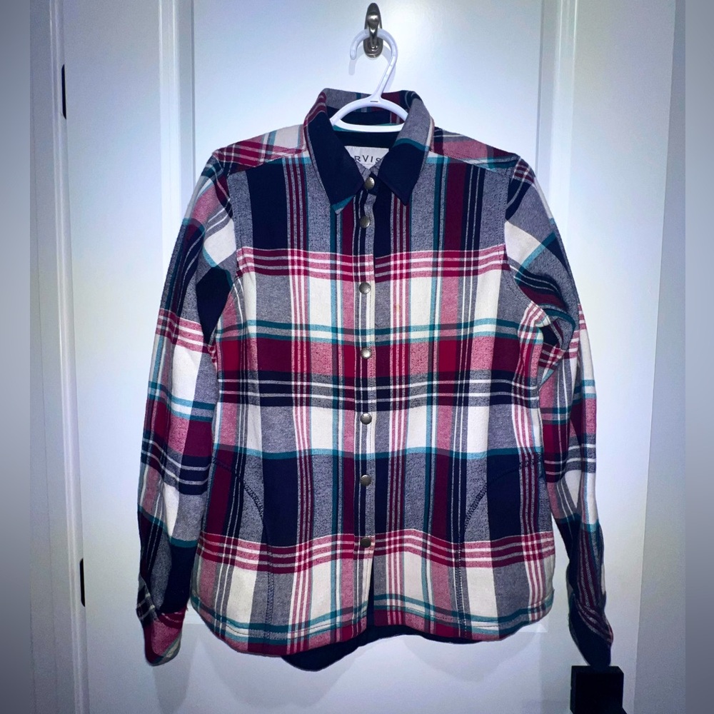 Orvis long sleeve button down flannel